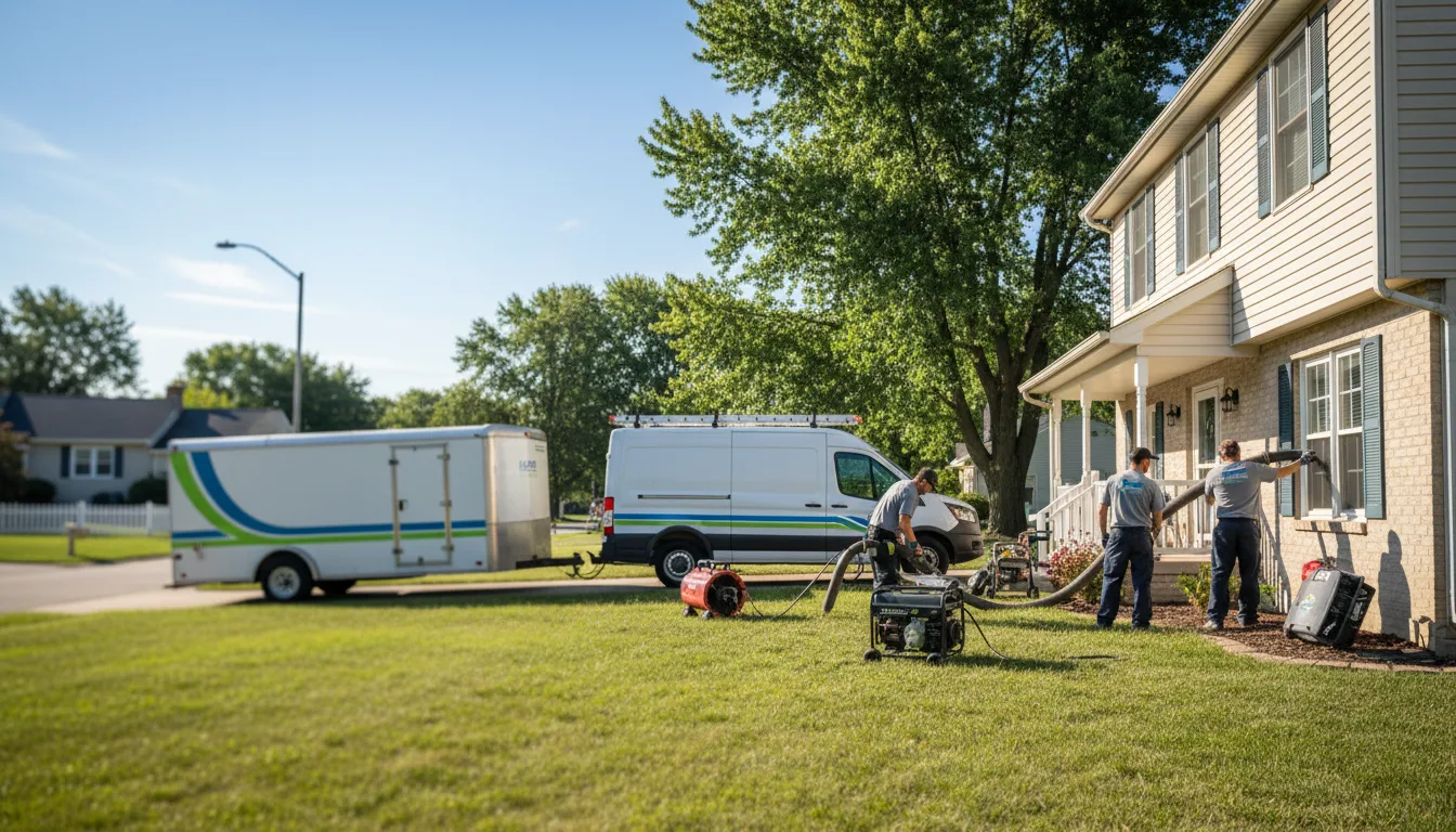 Flooded Basement Restoration And Cleanup With Repair in West Winfield, NY near me